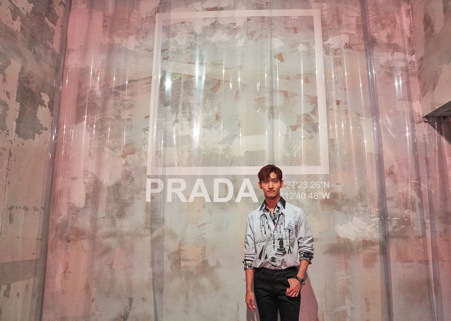 Чанмин принял участие в показе новой коллекции от Prada